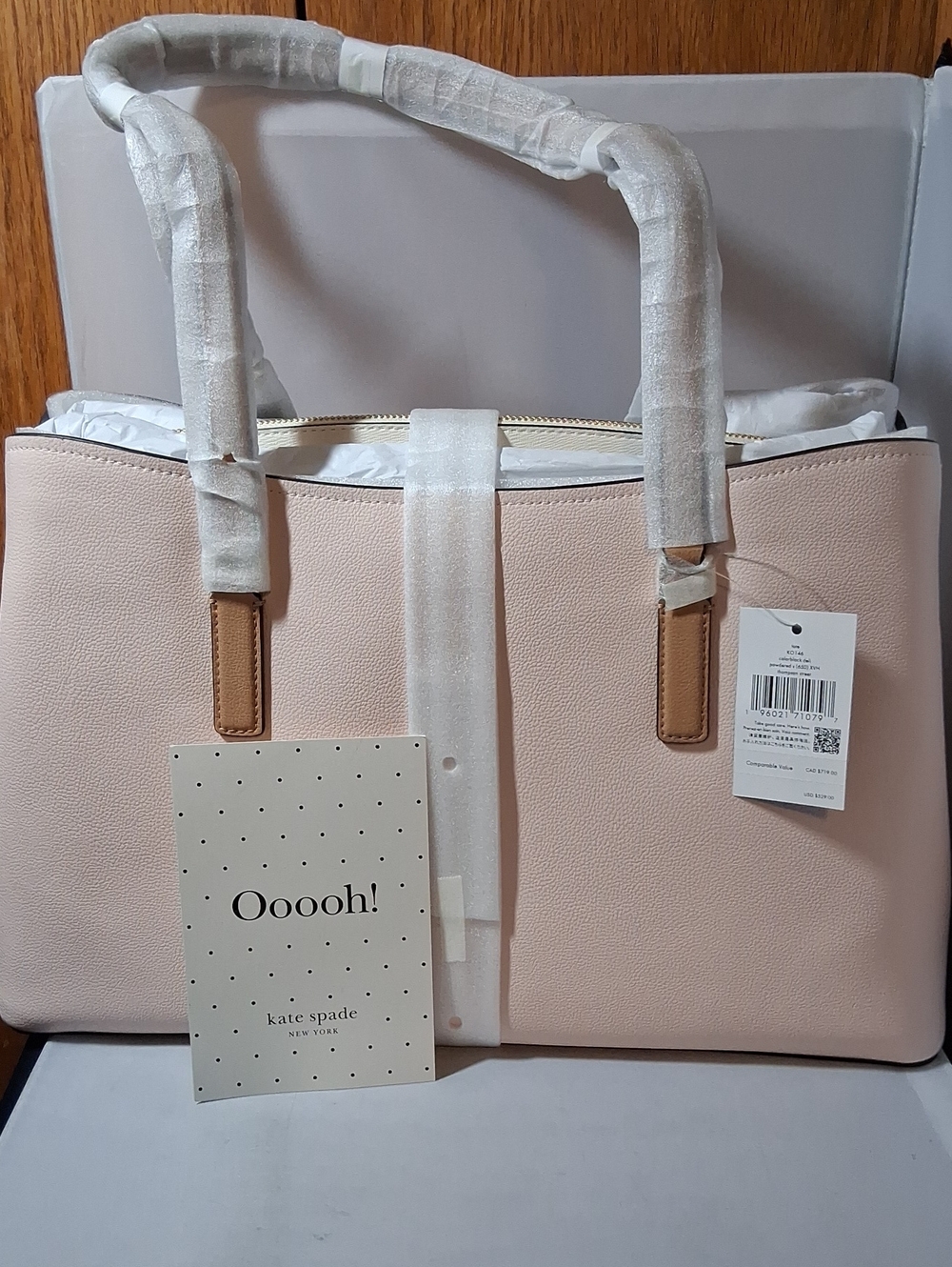 kate spade large tote, pebbled leather